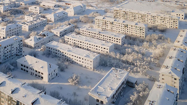 Rusya’nın karlar altındaki sessiz şehri: Vortuka