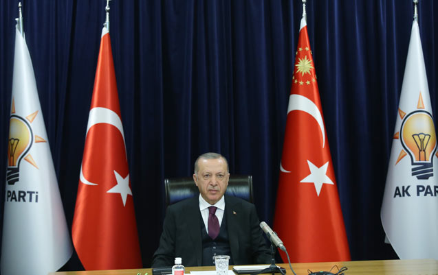 Erdoğan ak parti videokonferans