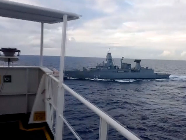 Türk gemiye İrini Operasyonu İrini Harekatı