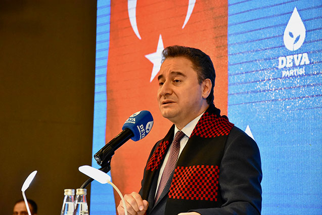 DAVE Partisi Ali Babacan il kongresi