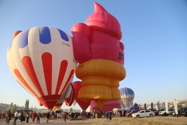 Uluslararasi 2 Kapadokya Sicak Hava Balon Festivali Basladi
