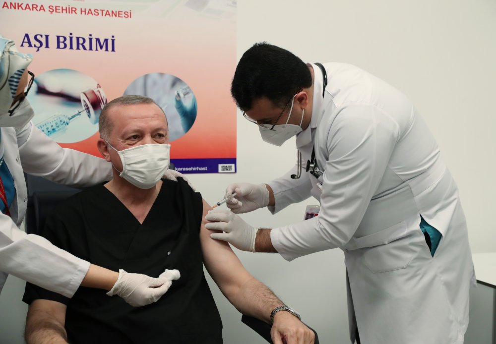 Erdoğan korona aşısı