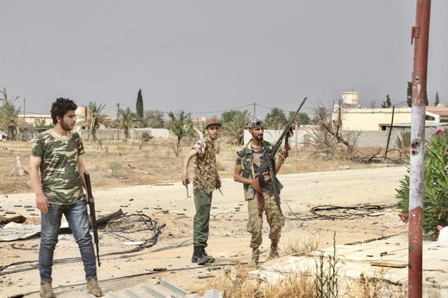 libya ordusu çatışma