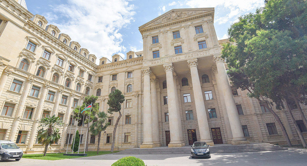 azerbaycan dışişleri bakanlığı binası